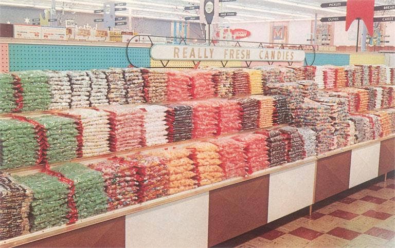 Really Fresh Candies Greeting Card